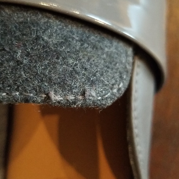 Dr. Scholls gray flannel dress mule - Picture 6 of 7